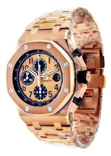 18kt rose gold audemars piguet royal oak|rose gold Audemars Piguet price.